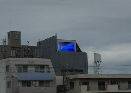 三河豊田駅前LEDビジョン